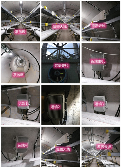  八公山电力管廊覆盖天线方案案例
